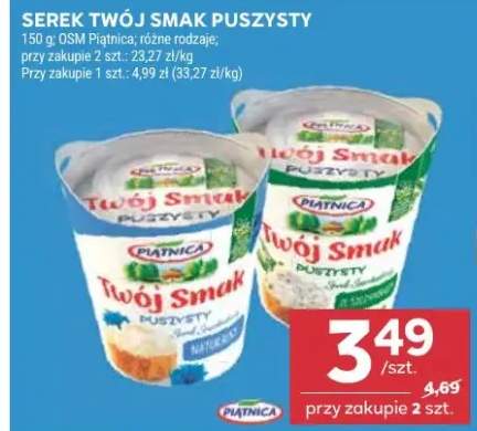 Serek twój smak puszysty