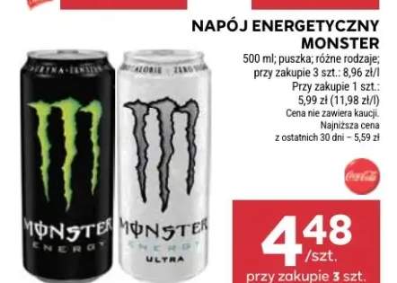 Napój energetyczny różne rodzaje