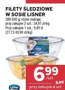 Filety śledziowe w sosie różne rodzaje