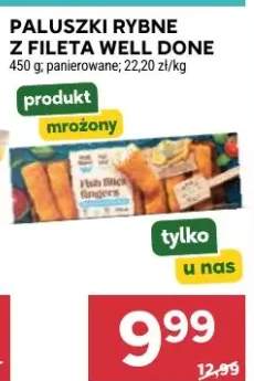 Paluszki rybne z fileta panierowane