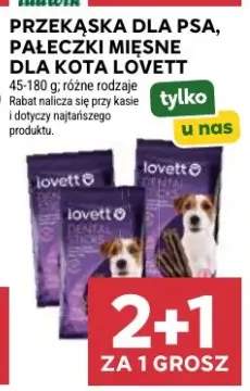 Przekąska dla psa, pałeczki mięsne dla kota