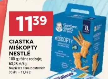 Ciastka Miśkopty różne rodzaje