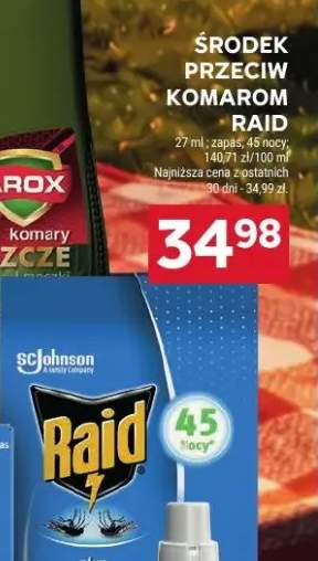 Środek przeciw komarom Raid