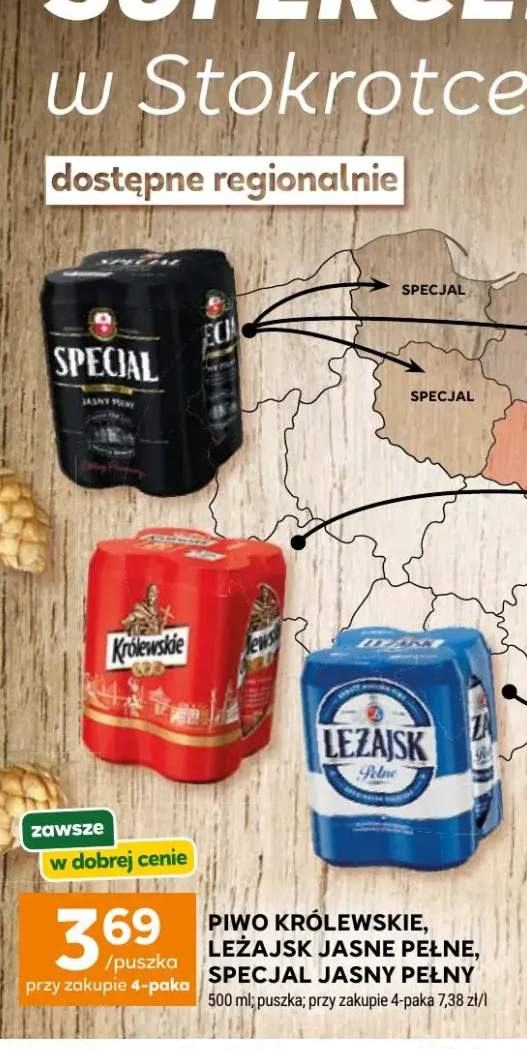 Piwo Królewskie jasne pełne