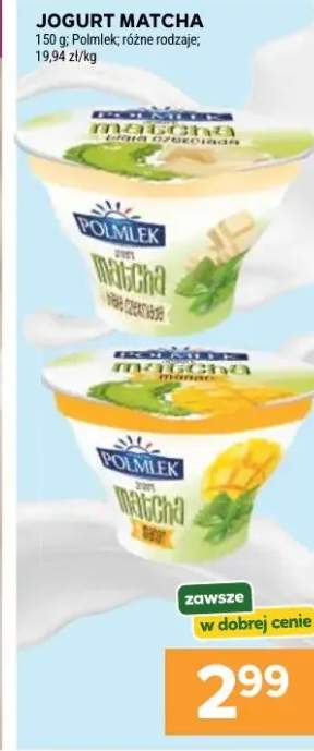 Jogurt matcha zielona herbata