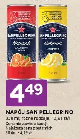 Napój san pellegrino