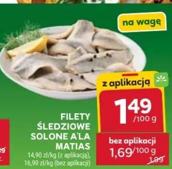 Filety śledziowe solone a'la matias