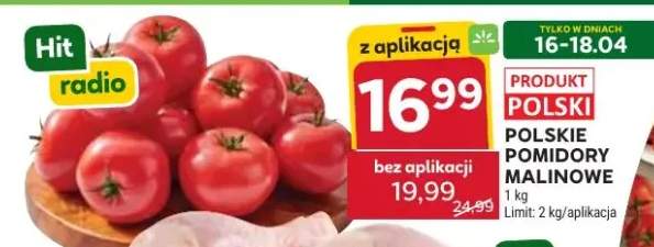 Pomidory malinowe polskie