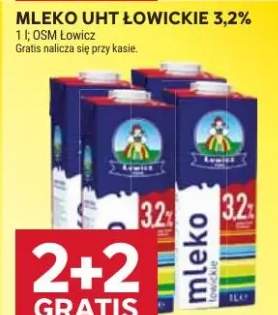 Mleko UHT Łowickie 3,2%