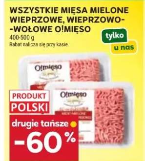 Mięso mielone wieprzowe, wieprzowo-wołowe