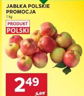 Jabłka polskie promocja