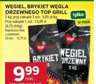Węgiel, brykiet węgla drzewnego Top Grill