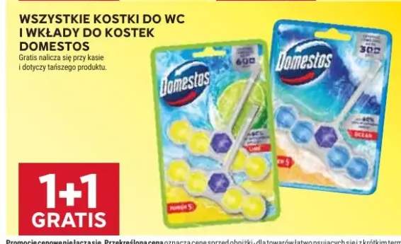 Wszystkie kostki do WC i wkłady do kostek Domestos