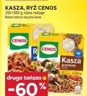 Kasza, ryż Cenos różne rodzaje