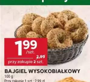 Bajgiel wysokobiałkowy