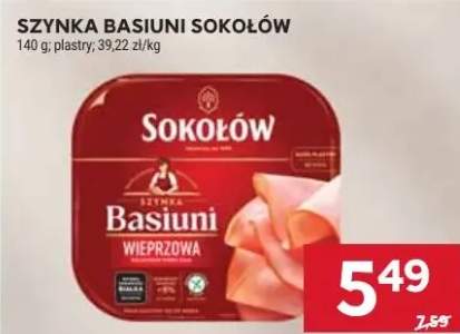 Szynka Basiuni Sokołów
