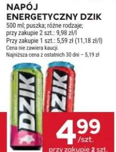 Napój energetyczny Dzik