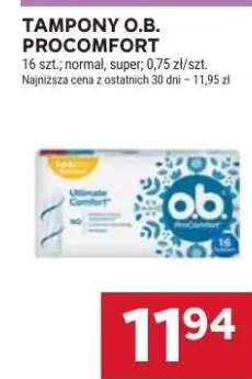 Tampony normal, super