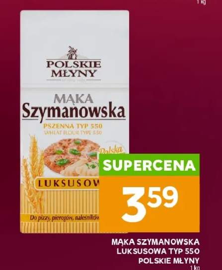 Mąka Szymanowska luksusowa typ 550