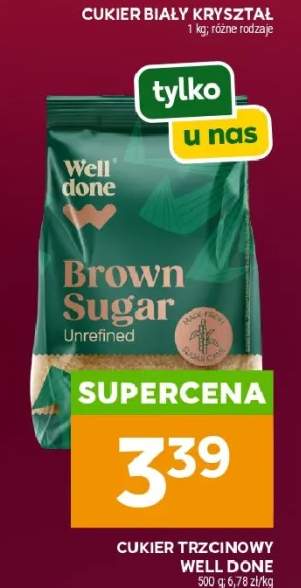 Cukier trzcinowy brown sugar unrefined