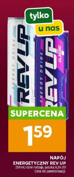 Napój energetyczny Rev Up