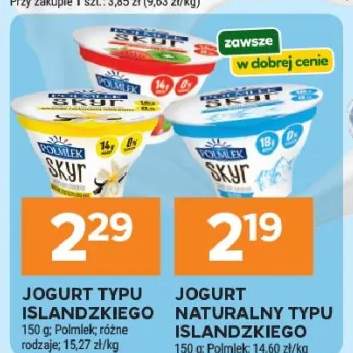Jogurt naturalny typu islandzkiego