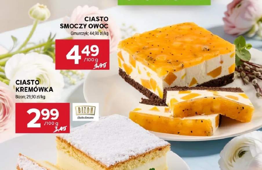 Ciasto smoczy owoc