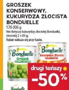 Groszek konserwowy, kukurydza złocista