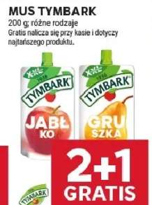 Mus Tymbark jabłko i śliwka