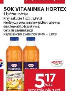 Sok Vitaminka Hortex różne rodzaje