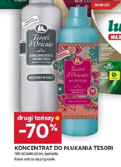 Koncentrat do płukania Tesori d'Oriente muschio bianco, ayurveda