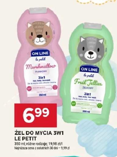 Żel do mycia 3w1 fruit jellies żelowy