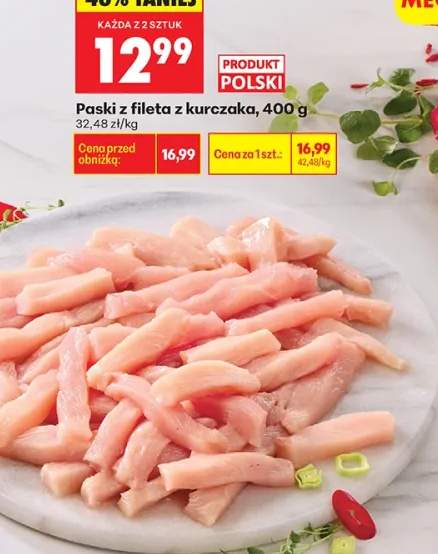 kurczak paski z piersi