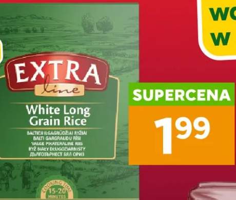 Ryż biały długoziarnisty White Long Grain Rice