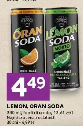 Napój Oran Soda Credo