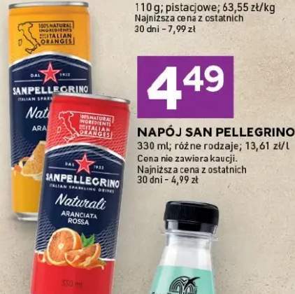 Napój San Pellegrino aranciata