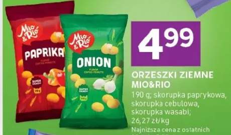 Orzeszki ziemne skorupka paprykowa Mio&Rio