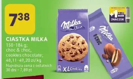 Ciastka Milka choc & choc