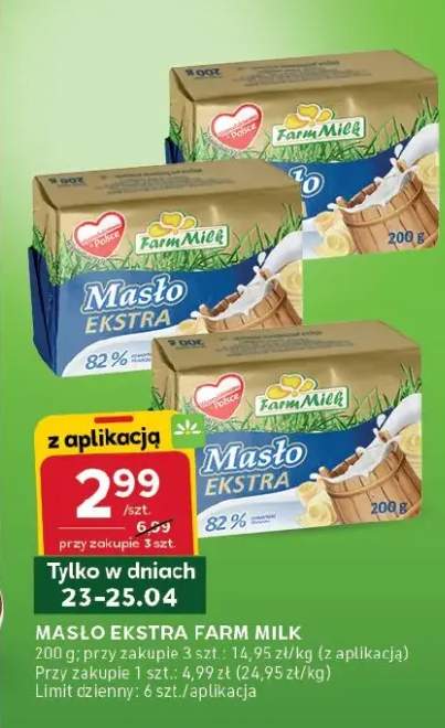 Masło Ekstra Farm Milk 82%