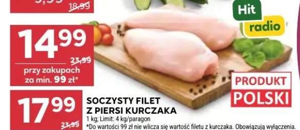 Soczysty filet z piersi kurczaka