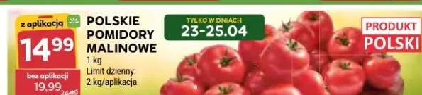 Pomidory malinowe polskie