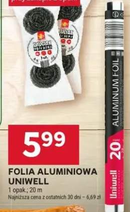 Folia aluminiowa Uniwell
