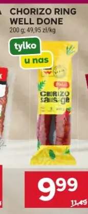 Chorizo Ring Well Done