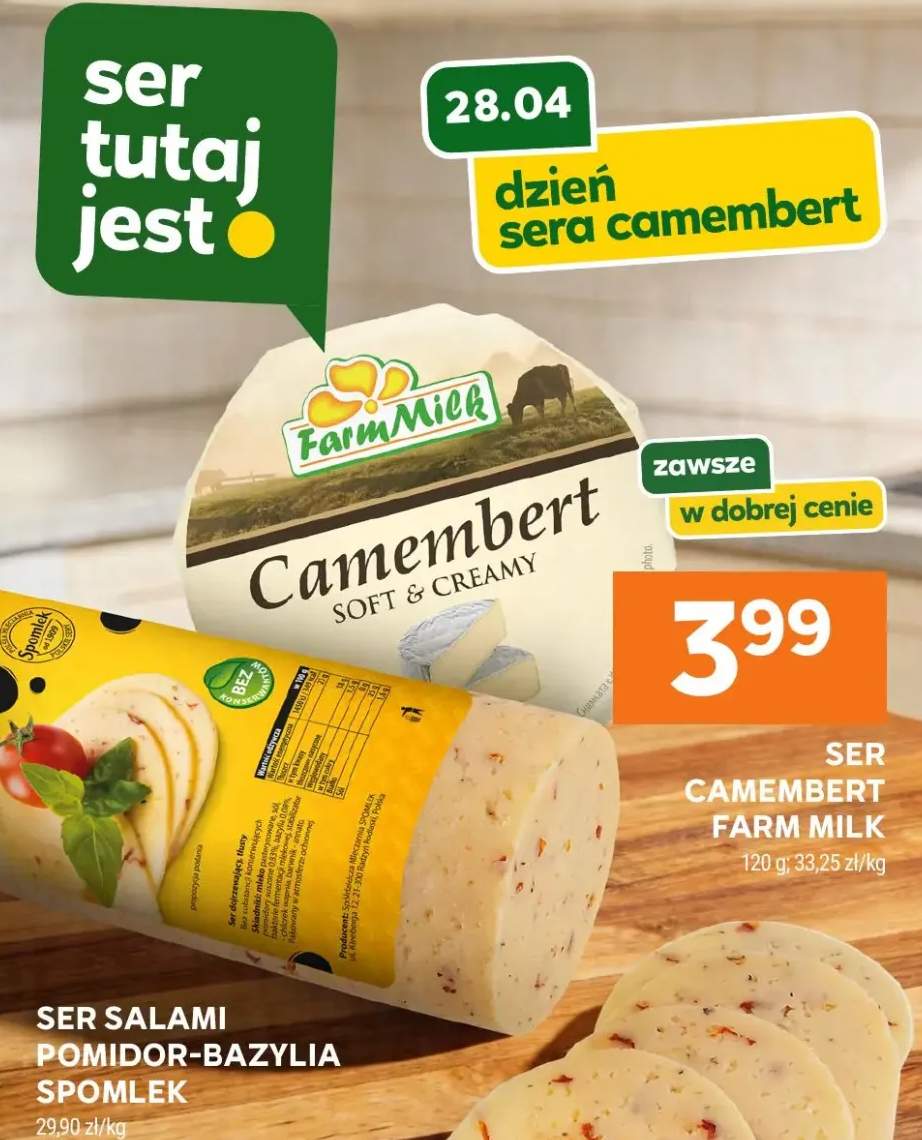 Ser Salami Pomidor-Bazylia Spomlek