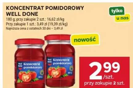 Koncentrat pomidorowy Well Done