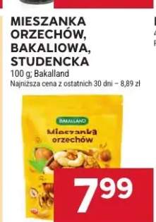 Mieszanka orzechów bakaliowa studencka Bakalland