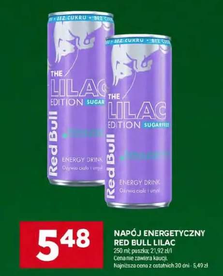 Napój energetyczny Red Bull Lilac Edition Sugarfree