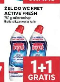 Żel do WC Kret Active Fresh