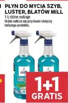 Płyn do mycia szyb luster blatów Mill