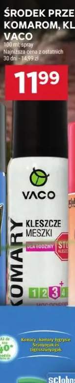 Środek przeciw komarom kleszczom meszkom spray Vaco